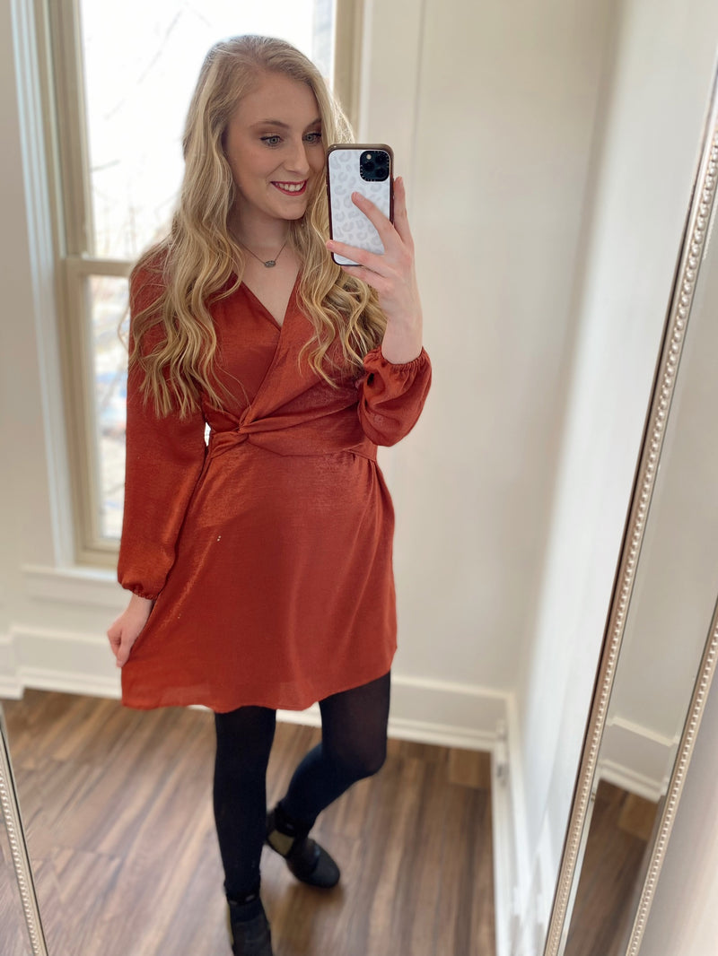 Ember Side Twist Dress