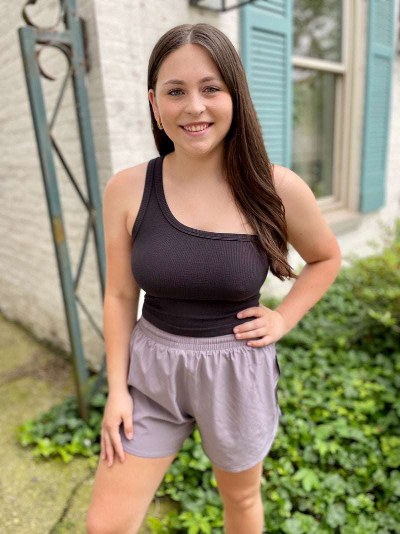 Juniper Active Shorts- Lavender
