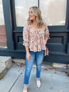 Halle Floral Print Top