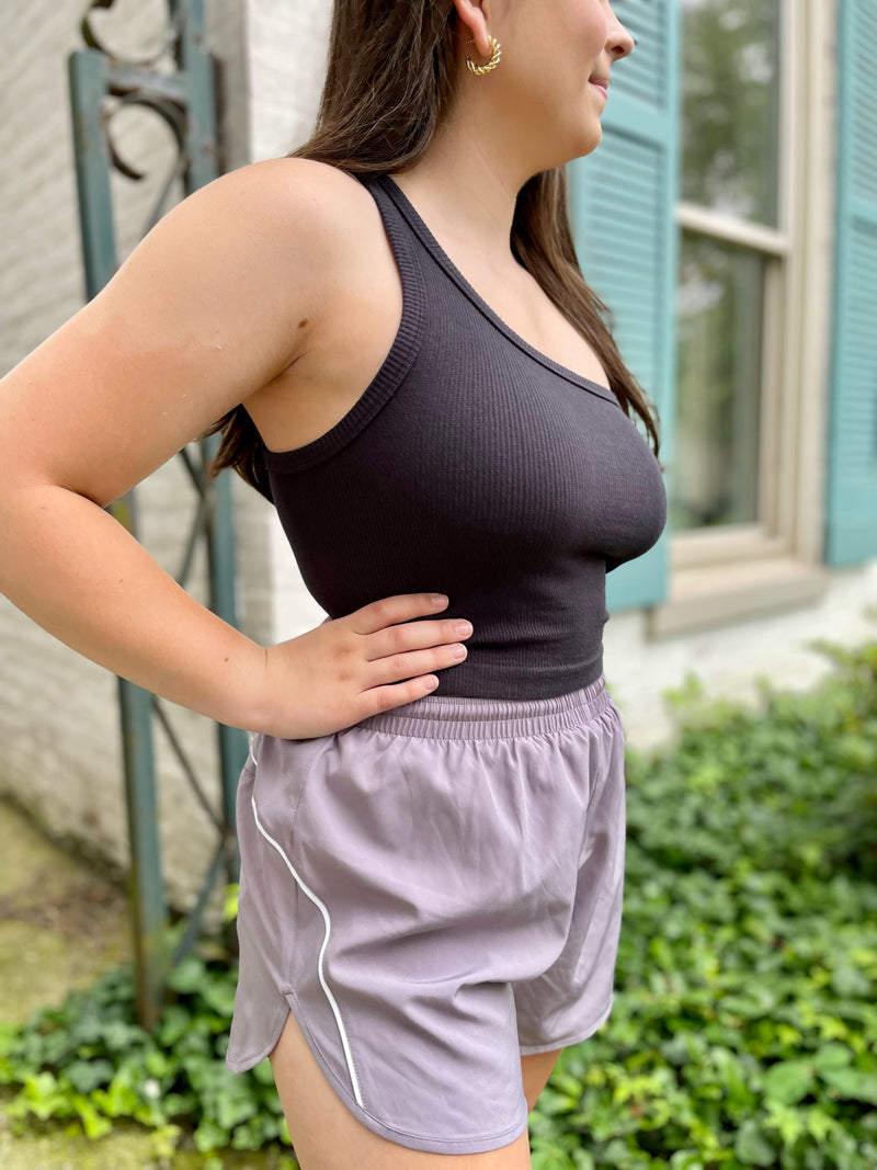 Juniper Active Shorts- Lavender