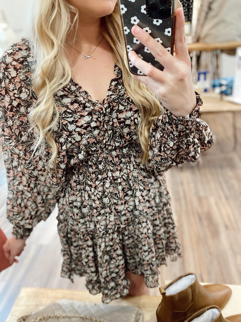It's Fate Printed Dress