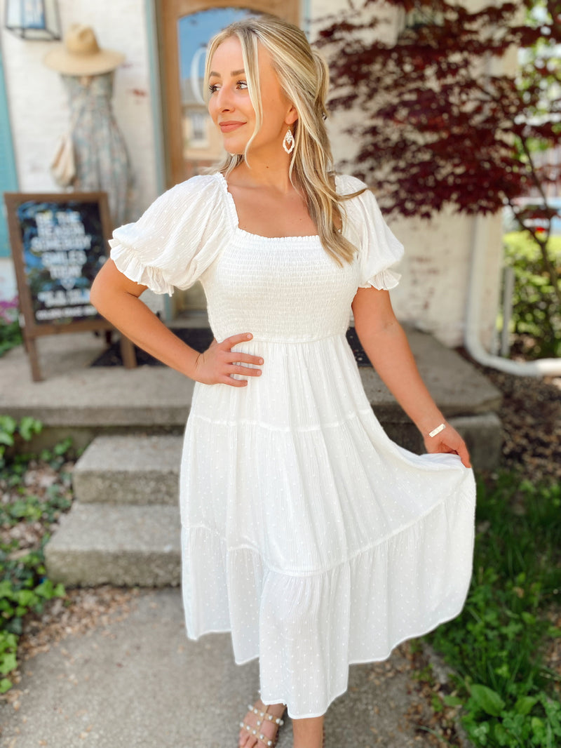 Your Future Awaits Midi Dress