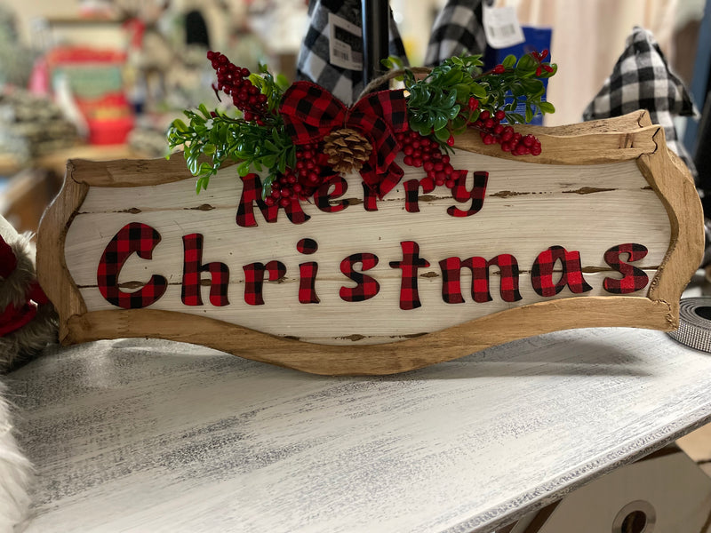 WWW Christmas Rectangle Sign