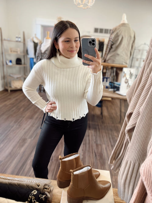 Mollie Distressed Sweater