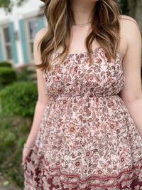 Making Memories Paisley Print Dress