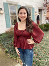 Emmaline Square Neck Top