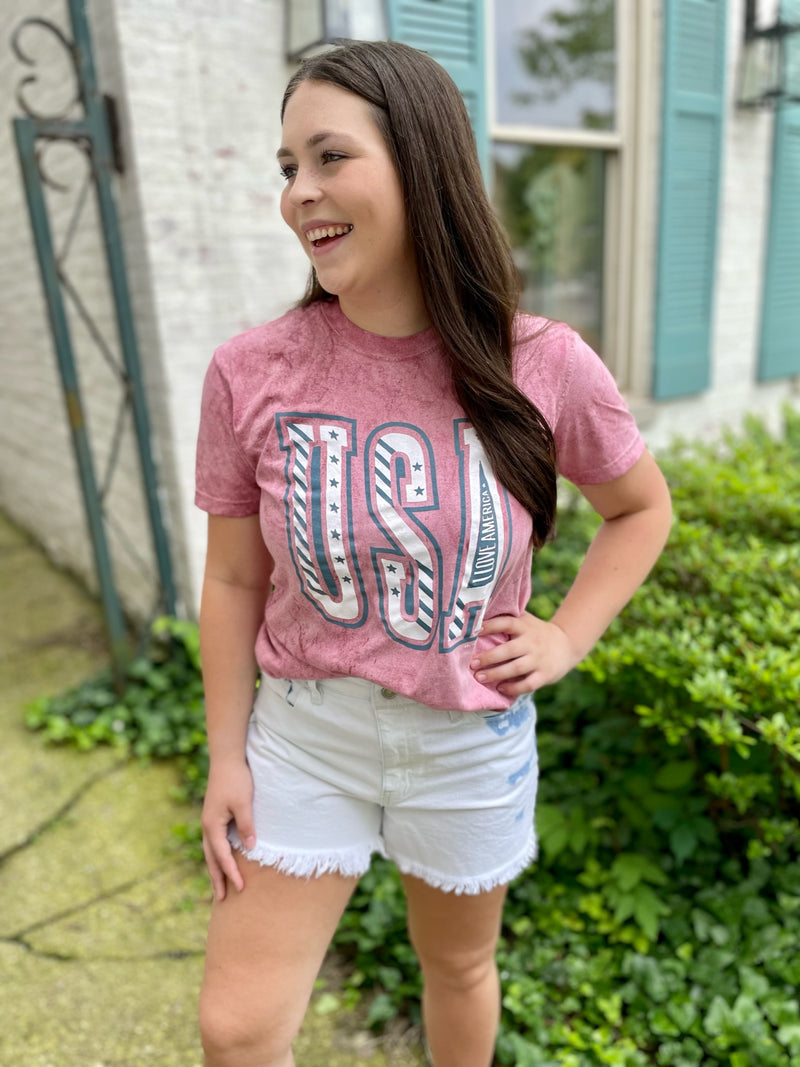 USA, I Love America Tee