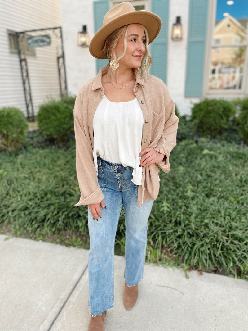 Jemma Button Front Denim