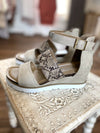 *Livingston Sandal By Corkys-Silver