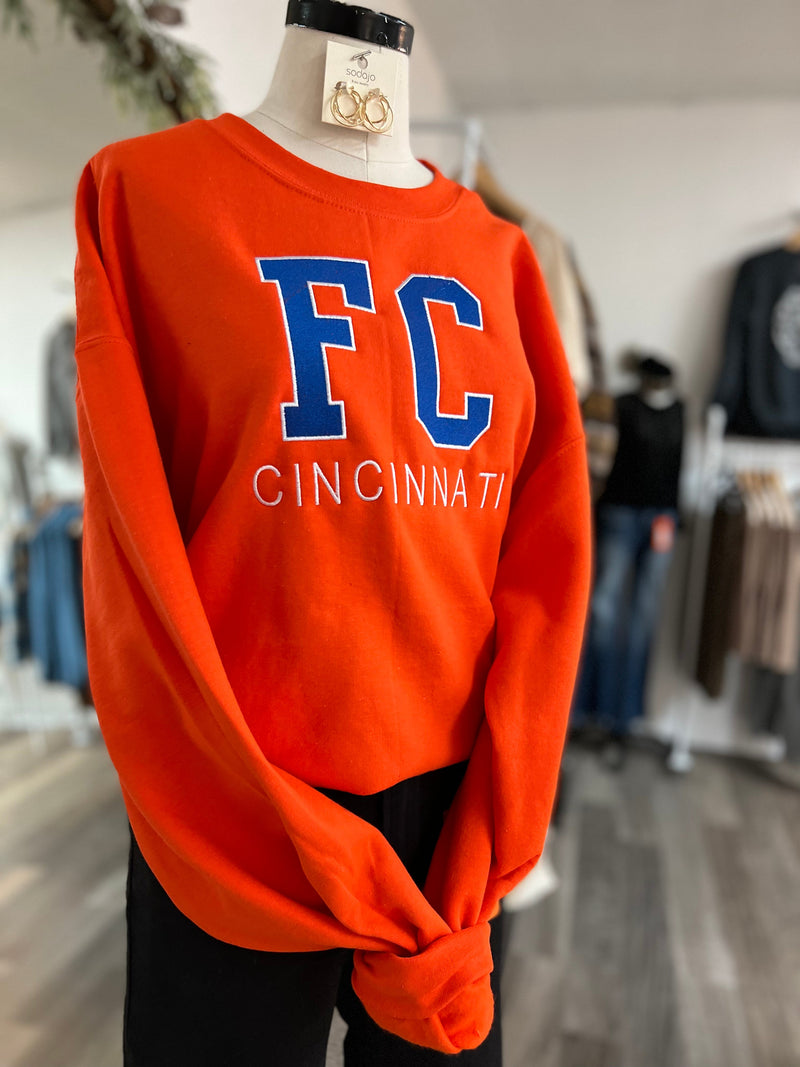 Cincinnati Soccer Spirit Crewneck