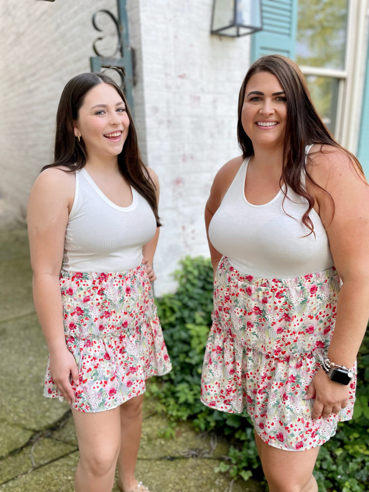 Crowd Pleaser Floral Skirt