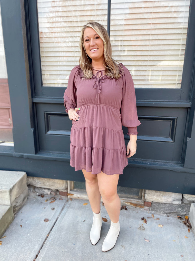 Jolene Tiered Ruffle Dress