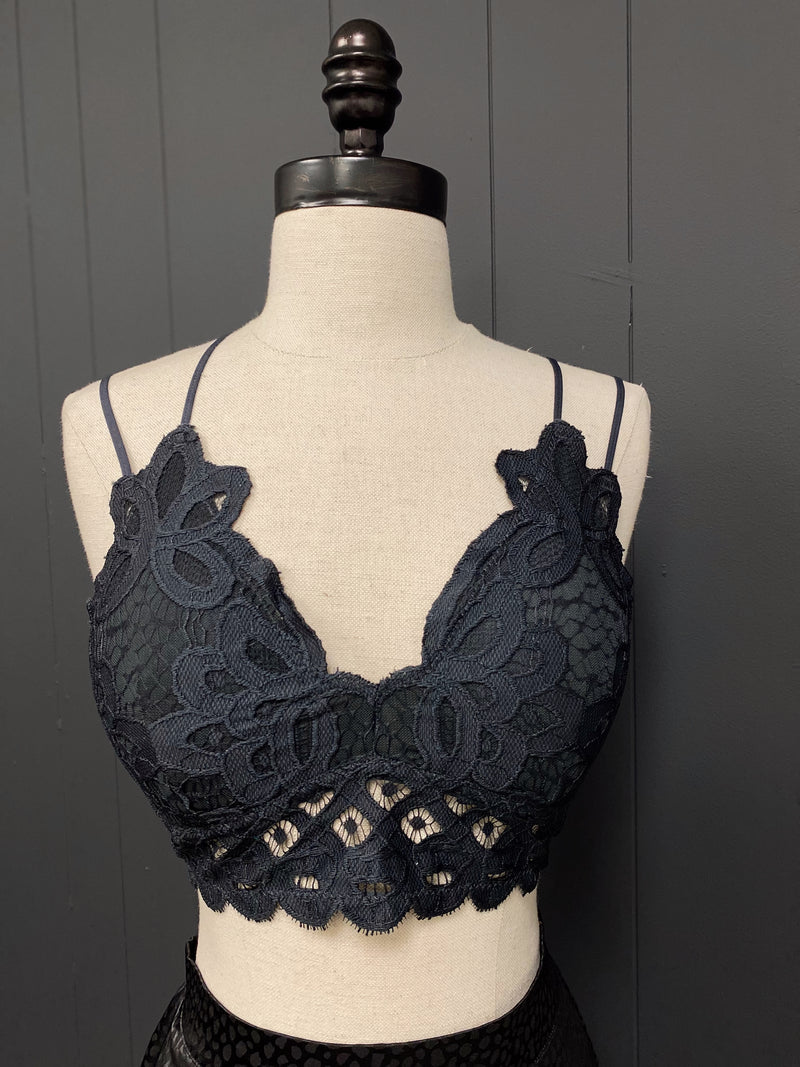 Charcoal Bralette