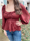 Emmaline Square Neck Top