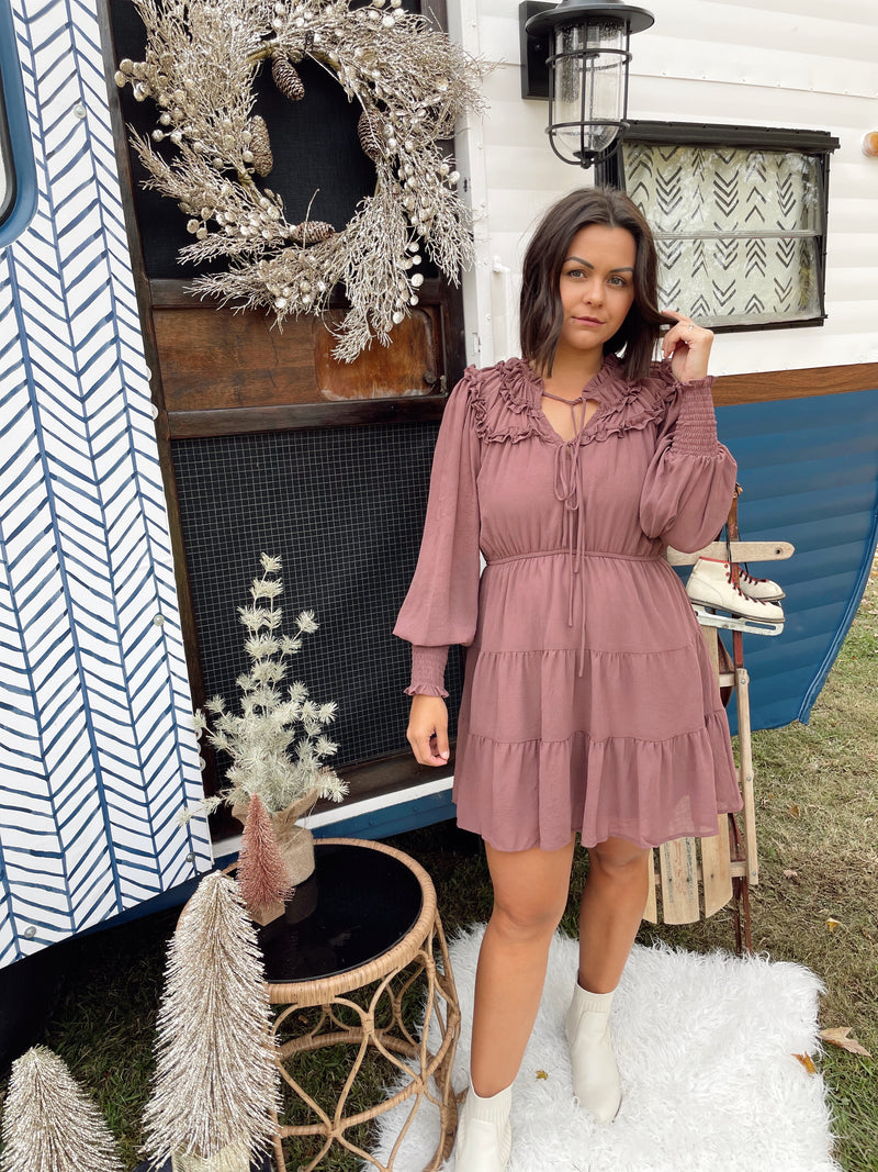 Jolene Tiered Ruffle Dress