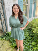 Macie Satin Romper