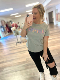 Dreamer Mineral Washed Graphic