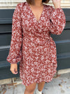 Whitley Floral Wrap Dress