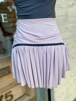 Sporty Gal Active Tennis Skirt-Pale Purple/Pink