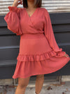 Liz Bubble Sleeve Dress