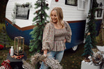 Ozzy Smocked Peplum Top