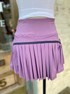 Sporty Gal Active Tennis Skirt-Purple