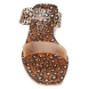 Leopard Jelly Sandals