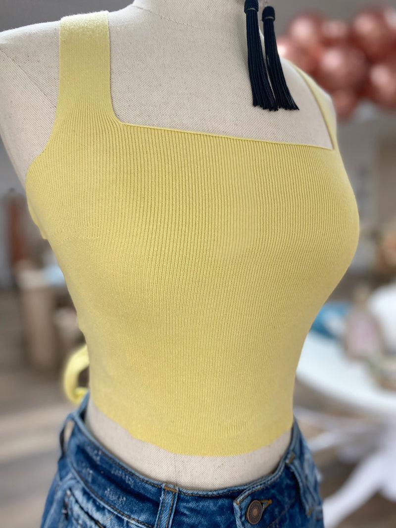 Cleo Tie Back Top- Melon