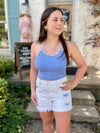 Dolly Ribbed Brami-Spring Blue