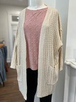 New You Waffle Cardigan