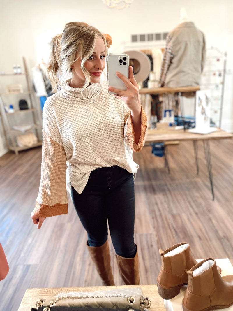 Let's Go Color Blocked Top