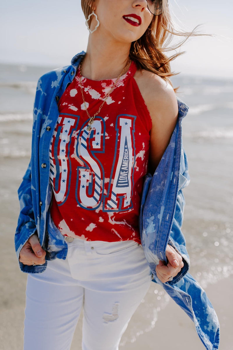 USA, I Love America Tank