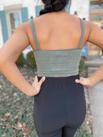 Mona Seamless Ribbed Brami-Sage