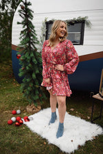 Callie Floral Mini Dress