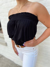 Trendy Tube Top-Black