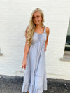 Kasey Smocked Midi Dress