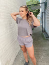 Juniper Active Shorts- Lavender