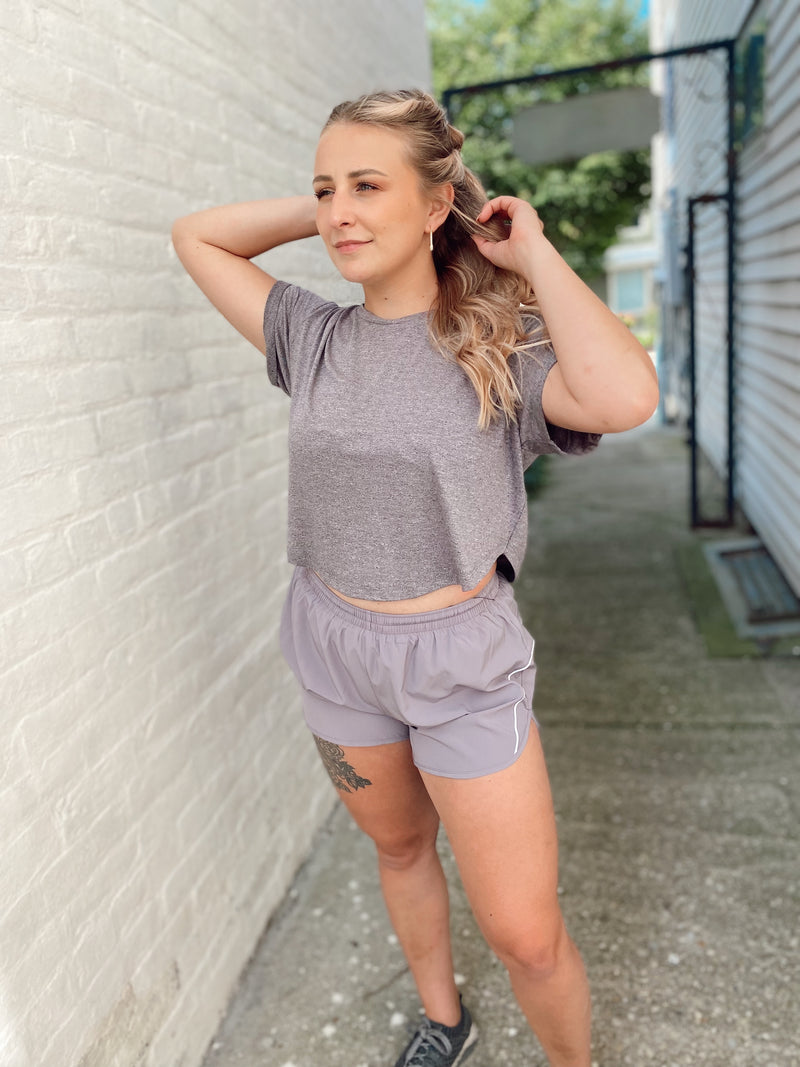 Juniper Active Shorts- Lavender