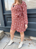 Whitley Floral Wrap Dress