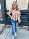 Halle Floral Print Top