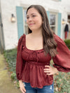 Emmaline Square Neck Top