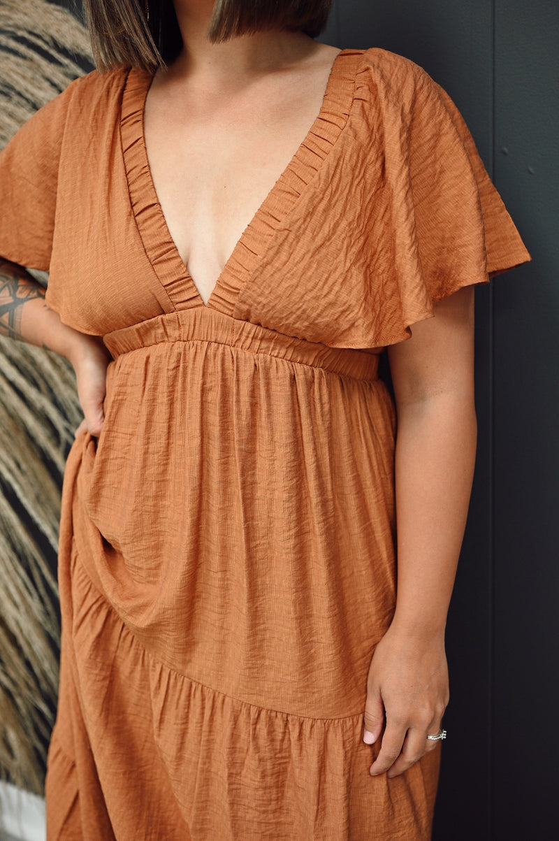 Melrose Tiered Maxi Dress