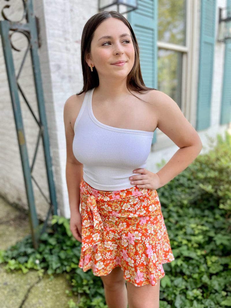Are We In Hawaii Tropical Skort