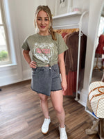 Skyler Mineral Wash Skort