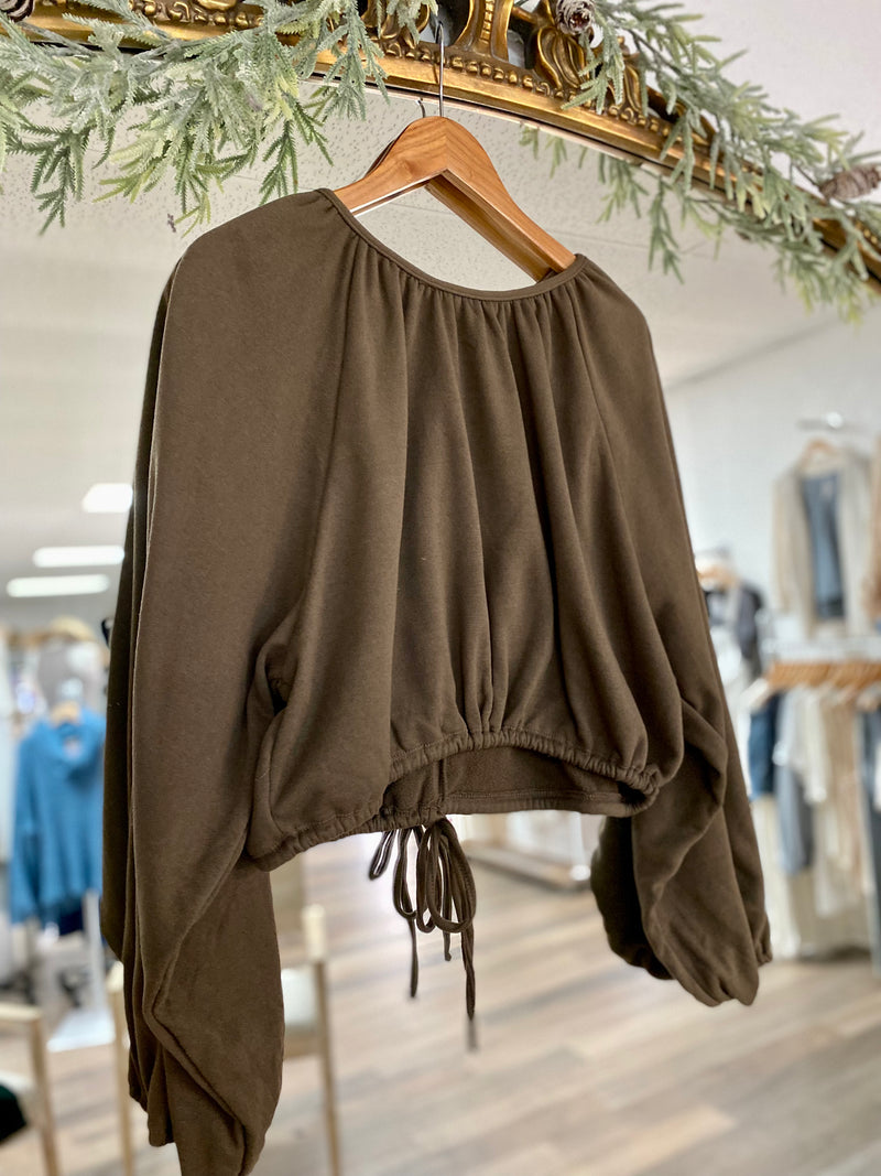 Delightful Demeanor Ruched Top