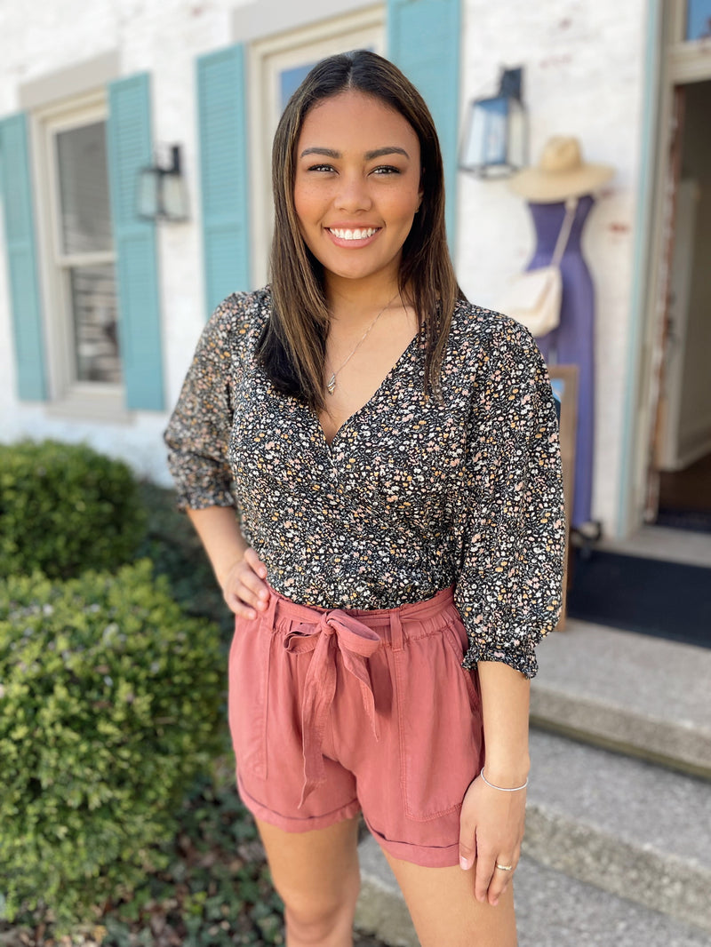 Forever Loving You Floral Top