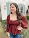 Emmaline Square Neck Top