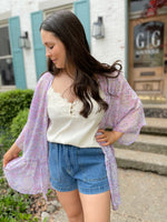 Fresh Lavender Field Kimono