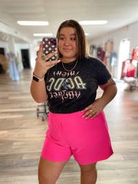 ALAINA ULTRA PINK SHORTS