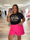 ALAINA ULTRA PINK SHORTS